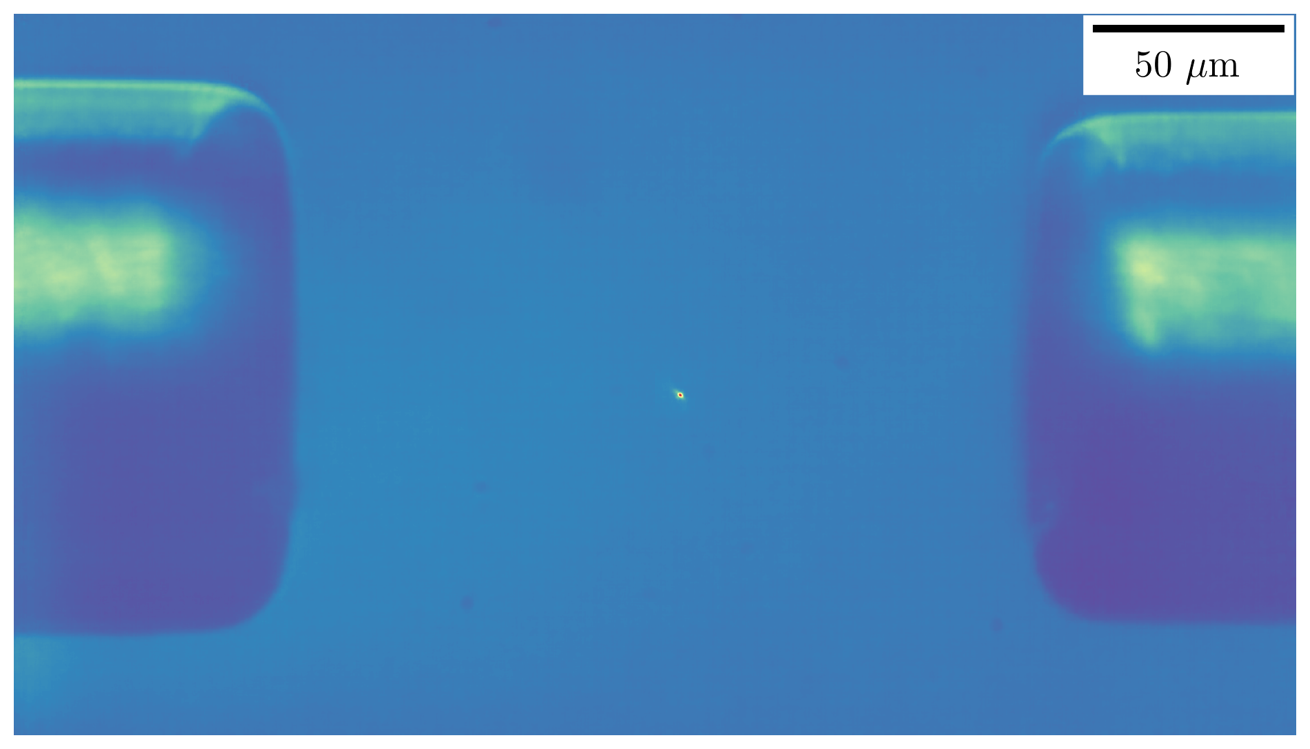 Single Ba⁺ ion between two fiber-cavity mirrors